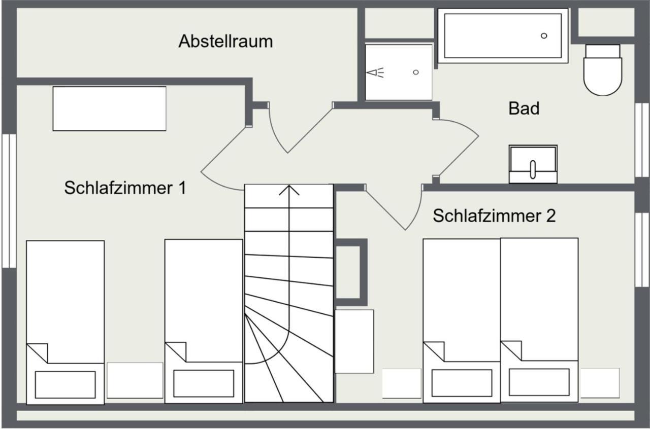 Ferienhaus Gartenstrasse Villa Osten Exterior foto